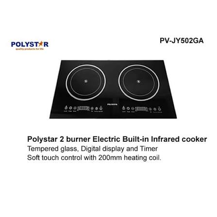 POLYTAR INFRARED HOB  PV-JY502GA